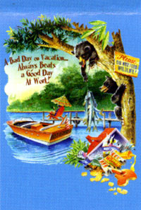 View Bad Day Work Flag 28"x40" - 0014CD