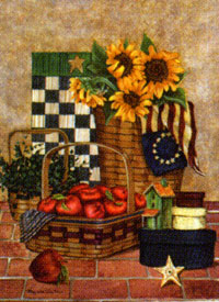 View Americana Flag 28"x40" - 0043CD