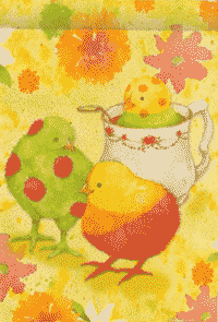 View Dipped Chicks Flag 28"x40" - 0273CD