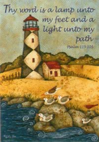 View Inspirational Lighthouse Flag 28"x40" - 0292CD