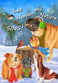 View Heavenly Choir Flag 28"x40" - 0798CD