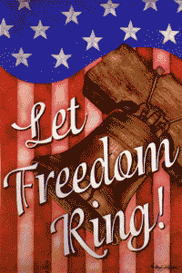 View Let Freedom Ring Flag 29"x43" - 131421EG