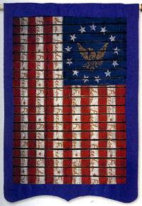 View Americana Freedom Silk Reflections Flag 29"x43" - 13272EG