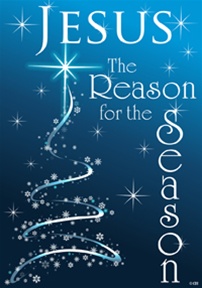 View The Reason for the Season Flag 28"x40" - 1380CD