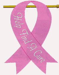 View Pink Ribbon Support Applique Garden Flag 13.5"x18" - 65045TG