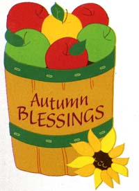 Autumn Blessings Applique Garden Flag 12"x18"