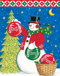 View Inspirational Ornaments Flag 28"x40" - 1706CD