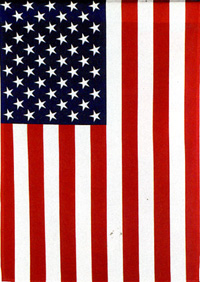 View American Flag Impressions Flag 28"x40" - 21736
