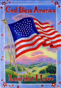 View Land that I Love Impressions Garden Flag 12.5"x18" - 25603