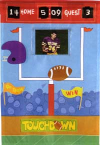 View Football Create A Flag Garden Flag 11.5"x18" - 25708