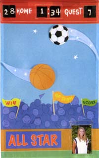 View All Star Create A Flag Garden Flag 11.5"x18" - 25709