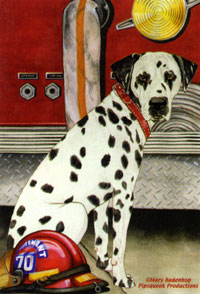 Dalmation Impressions Flag 28"x40"