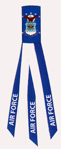View Air Force Windsock 12"x60" - 28046TG