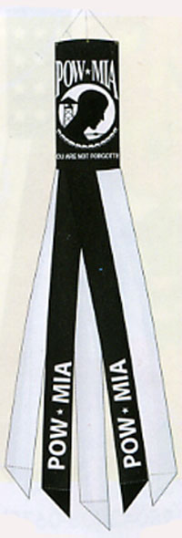 View POW MIA Windsock12"x60" - 28050TG