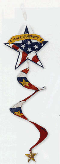 View American Proud Applique Windspinner 8.5"x30" - 45002EG