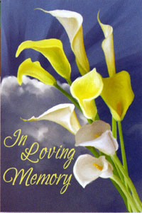 View In Loving Memory Garden Flag 12"x18" - 51108A