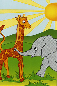 View Zoo Pals Garden Flag 12"x18" - 51561A