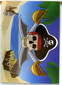 View Treasure Hunt Flag 28"x40" - 52179A
