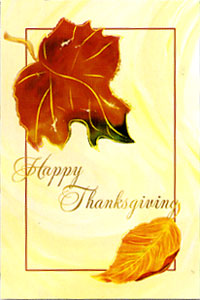 View Happy Thanksgiving Flag 28"x40" - 52666A