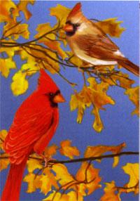 View Autumn Melody Flag 28"x40" - 52727A