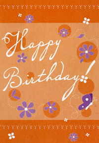 View Birthday Blast Garden Flag 12"x18" - 51758A