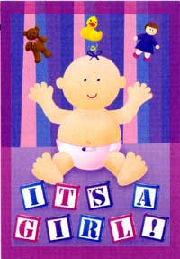 View Our New Baby Girl Flag 28"x40" - 52798A