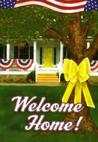 View Welcome Home Flag 28"x40" - 52913A