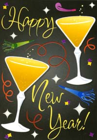 View New Year's Celebration Garden Flag 12"x18" - 51916A
