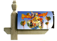 View Why Wait Till 5? Magnetic Mailbox Cover 18"x24" - 56062EG