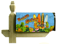 View Board Meeting Magnetic Mailbox Cover 18"x24" - 56063EG