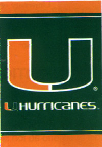 View University of Miami, Florida Flag 28"x40" - 59592