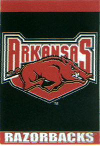 View University of Arkansas  Flag 28"x40" - 59984