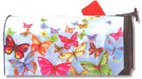 View Butterflies are Free Magnetic Mail Wrap - 7112MW