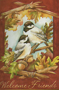 View Autumn Wings of Friendship Impressions Flag 28"x40" - 73133