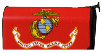 View Marine Corps Magnetic Mail Wrap - 7501MW