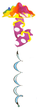 View Flip Flops Wind Twirler 10"x48" - 7572CD