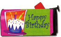 Happy Birthday Magnetic MailWrap