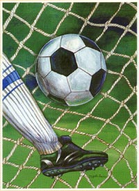 View Soccer Flag 28"x40" - 9232CD