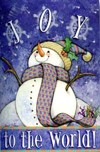 View Joy To The World Impressions Garden Flag 11.5"x18" - 92398