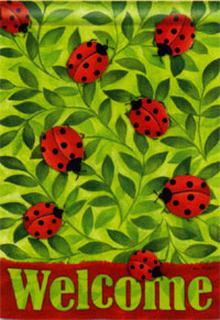 View Lotsa Ladybugs Flag 28"x40" - 92616MW