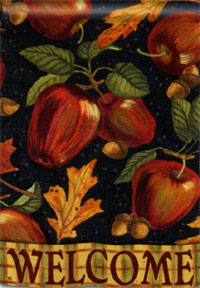 View Autumn Apples Garden Flag 12.5"x18" - 32655MW