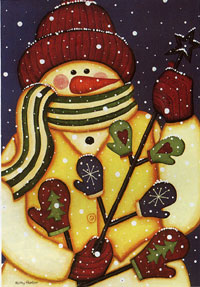 View Mitten Tree Flag 28"x40" - 9324CD
