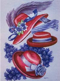 View Red Hat Flag 28"x40" - 9340CD