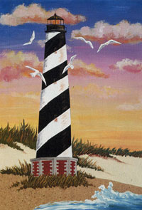 View Hatteras Flag 28"x40" - 9372CD
