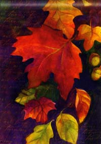 View Turning Leaves Flag 28"x40" - 94169MW