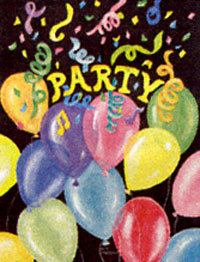 View Party Garden Flag 13"x18" - 9440MCD