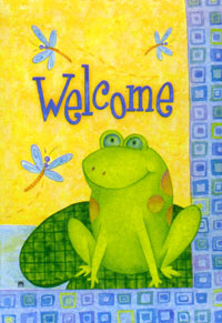 View Tadally Welcome Flag 28"x40" - 95600MW