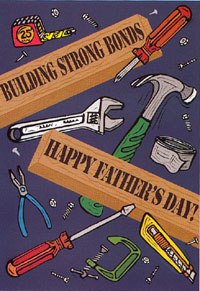 View Happy Father's Day Flag 28"x40" - 9581CD