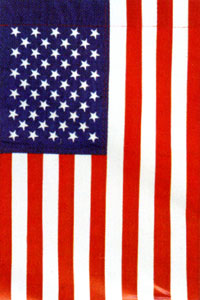 View Applique American Flag 28"x40" - 9598CD