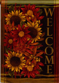 View Rusts of Autumn Flag 28"x40" - 96251MW